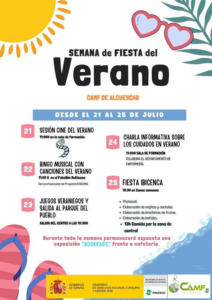 Programa de la semana.